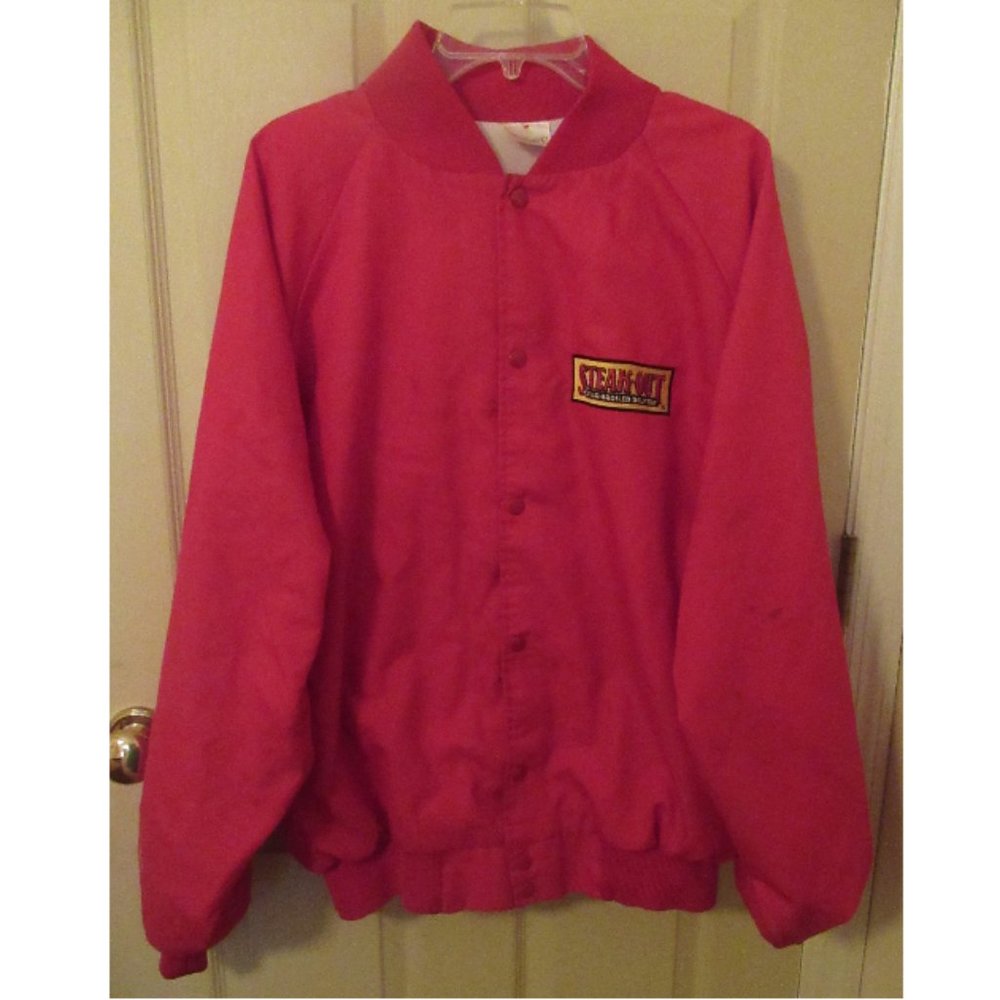 STEAKOUT lined snap-close jacket